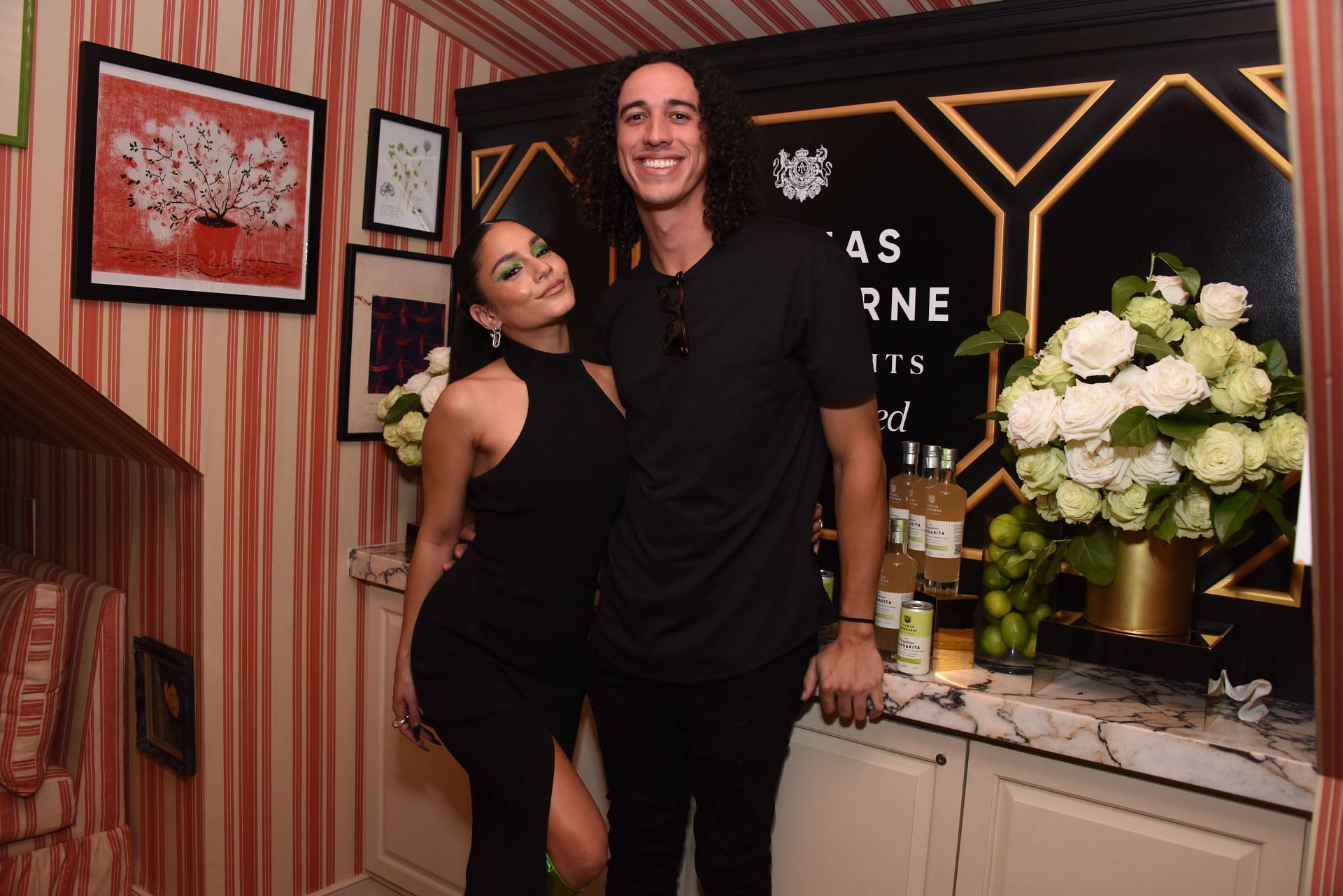 Thomas Ashbourne Margalicious Margarita Dinner - Cole Tucker and Vanessa Hudgens (Photo via Getty)